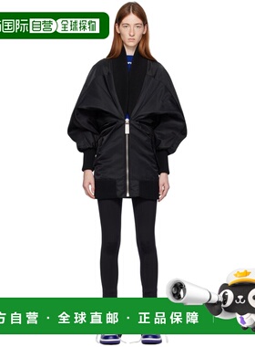 1h可退 潮奢 off-white 女士 黑色 NY Puff 连衣裙 OWDB502F23FAB