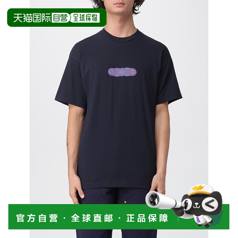 1h可退 CARHARTT WIP 男士T恤 I035503J0XX AW2025 蓝色 T-shirt