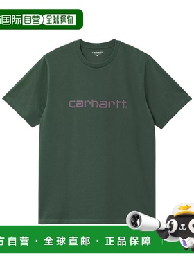 CARHARTT WIP 男士T恤 I03570038EXX AW2025 绿色