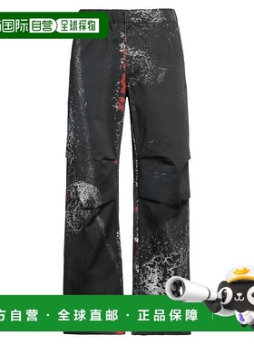 1h可退 潮奢 44 Label Group 男士 休闲长裤 black休闲显瘦外穿