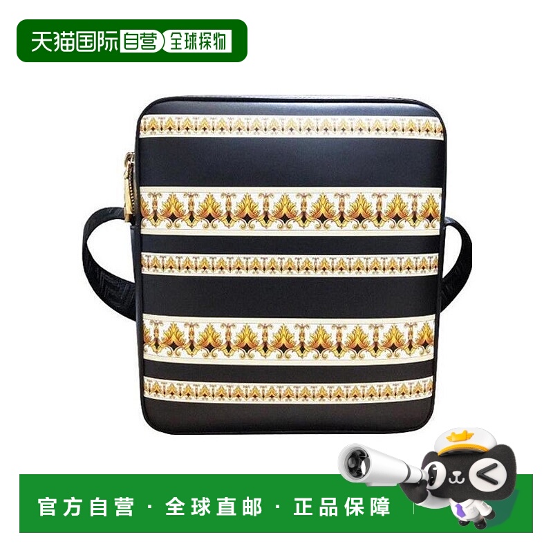 1h可退 VERSACE 男士斜挎包 DL27418DVT5DDNMOH SS2021 黑色