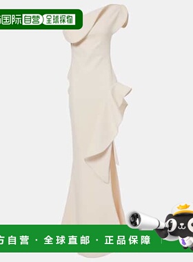 1h可退 潮奢 Maticevski 女士 Provenance 荷叶边单肩睡裙连衣裙