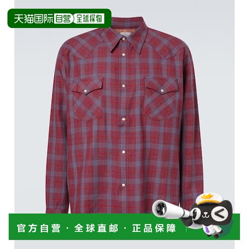 Visvim维斯维木Four Corners男士衬衫