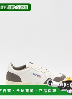AUTRY 男士运动鞋 AULMGS45 CO MEDIALIST SNEAKERS 白鞋白色