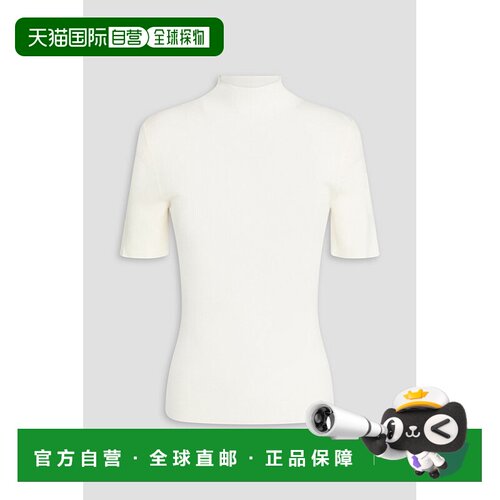 1h可退 潮奢 THEORY 希尔瑞 女士 罗纹美利奴羊毛高领上衣 O07117