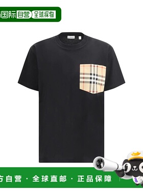 BURBERRY 女士T恤 8103970A1189 SS2025 黑色 Burberry T-Shirts