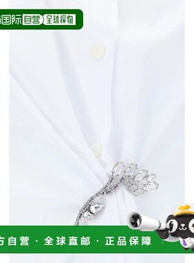 PRADA 女士衬衫 P451HRSOOO1XV2F0009 AW2024 白色