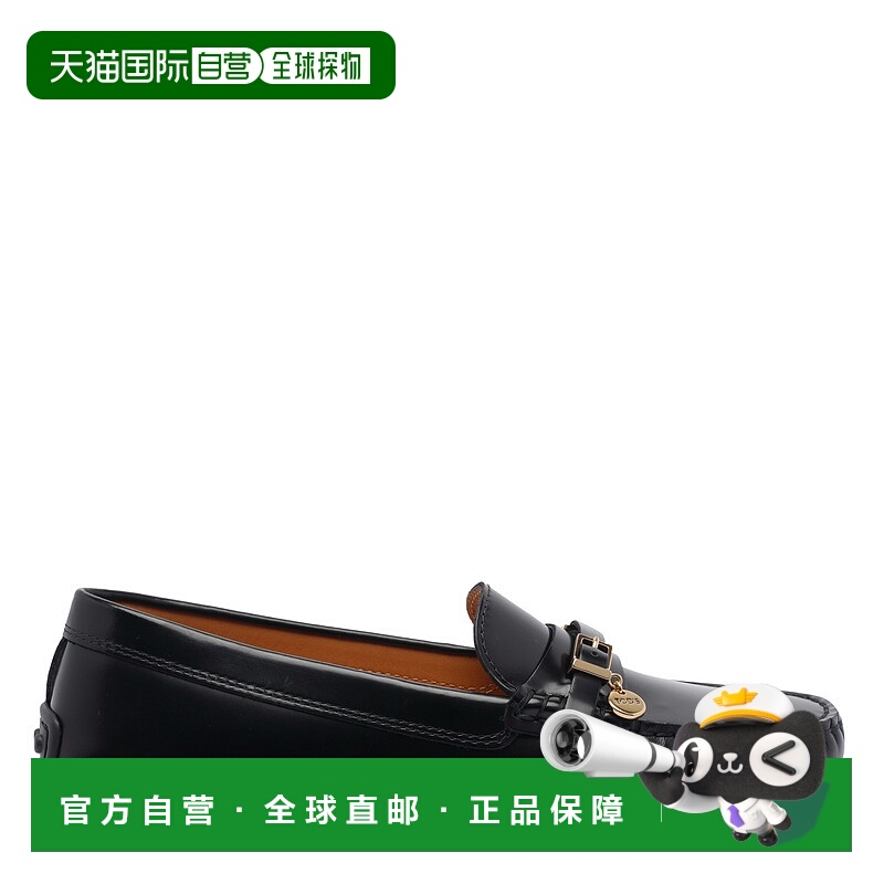 1h可退 TOD'S 女士芭蕾乐福鞋 XXW10L0JM20U14B999 AW2025 黑色