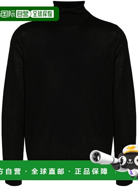 DSQUARED2 男士针织毛衣 S74HA1440S18310900 CO 高领黑色长袖
