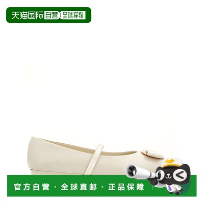 SALVATORE FERRAGAMO 女士芭蕾乐福鞋 01H3450768869MASCARPONE