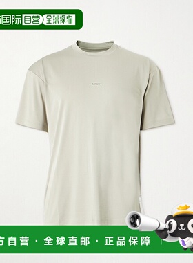 1h可退 潮奢 Satisfy 男士 AuraLite™ 徽标印花扎染T恤 11000ALSA