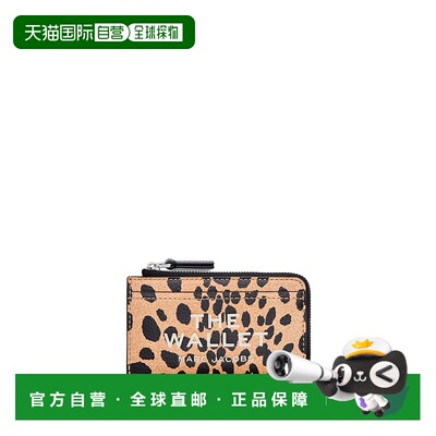 MARC JACOBS 女士钱包 2R4SMP004S02002 CO 黑色 The Cheetah Wal