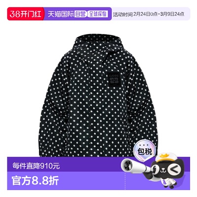 GANNI 女士夹克 A101008511173099 SS2026 黑色 Polka dot patter