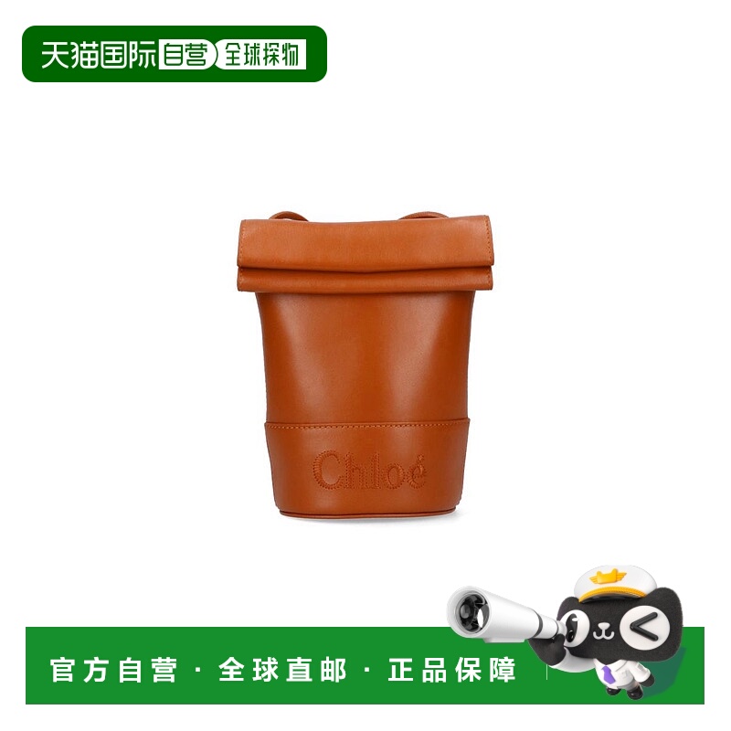 1h可退 CHLOÉ 女士单肩包 C23UP872I10247 SS2023 棕色 Chloe Bag