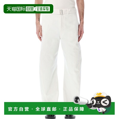 LEMAIRE 男士休闲裤 26PPA326LD1070WH086 SS2026