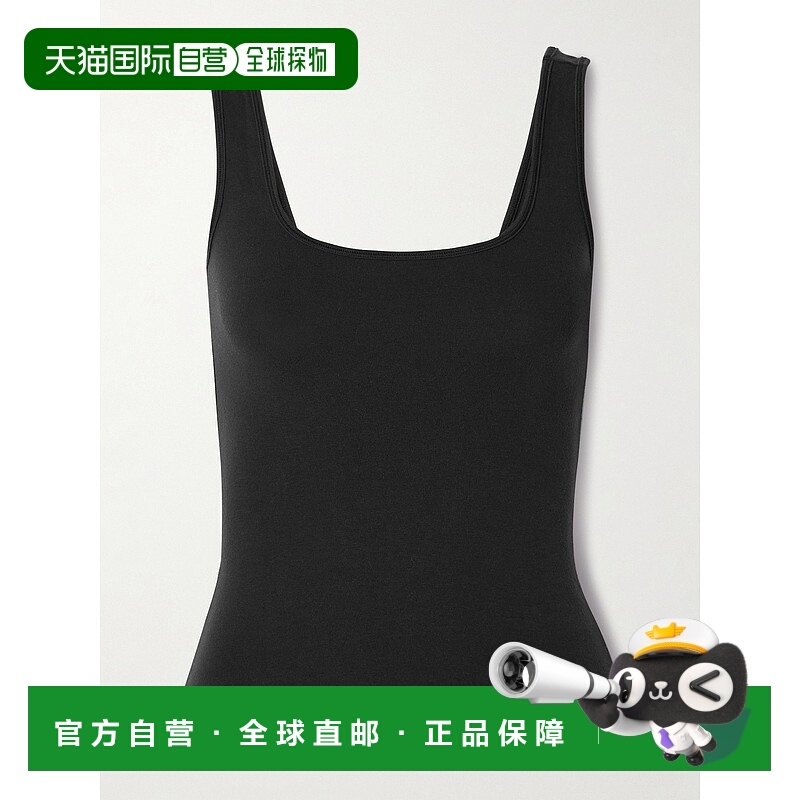 1h可退 潮奢 SKIMS 女士 Soot 棉混纺针织背心 APTNK2516SOOT