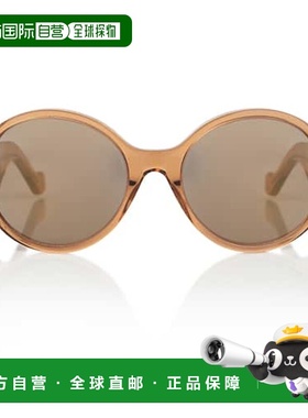 1h可退 潮奢 LOEWE 罗意威 女士 Anagram 圆形太阳眼镜