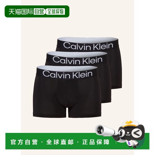 CALVIN KLEIN 男士内裤 100316160913000 CO 黑色 3-Pack Boxer s