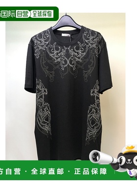 VERSACE 男士T恤 V800683VJ00422V7008 SS2021 黑色范思哲