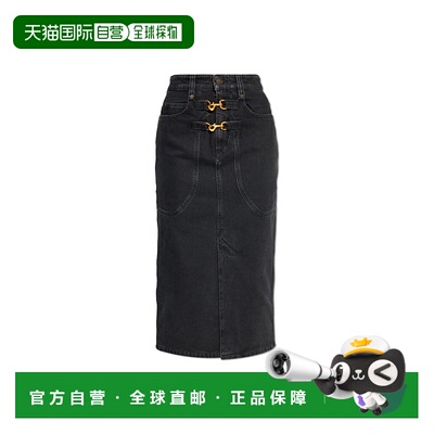 ISABEL MARANT 女士半身裙 JU0410FAC3H03IFADEDBLACK