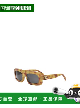 CELINE 男士眼镜 CL40313U53AHAVANA SS2025 花色 全框太阳镜