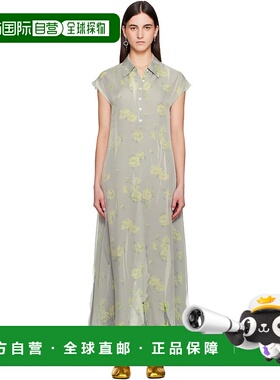 1h可退 潮奢 Acne Studios 艾克妮 女士 灰色叠层连衣裙 A20813