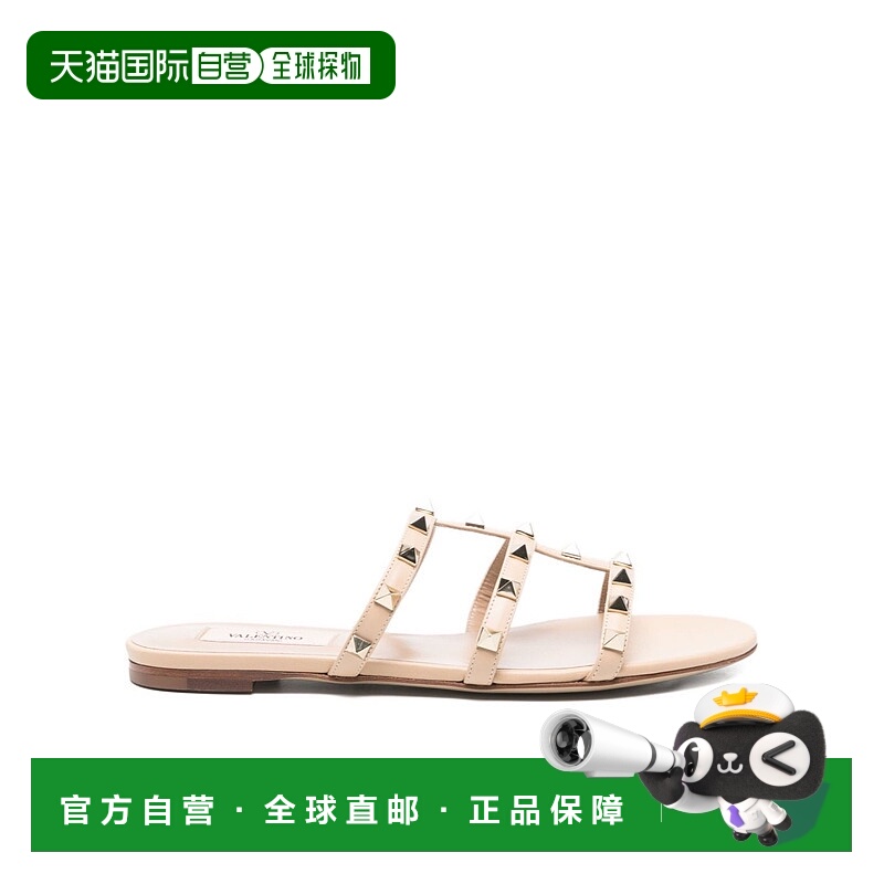 1h可退 VALENTINO 女士凉鞋 WS0C49VODJ8M AW2025 白色 Rockstud