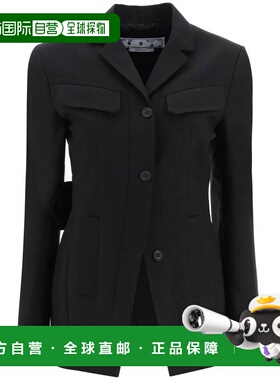 OFF-WHITE 女士夹克 OWEF101S23FAB0011000 CO 黑色