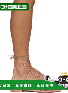 1h可退 潮奢 Gianvito Rossi 吉安维托 罗西 女士 粉色凉鞋 G3250