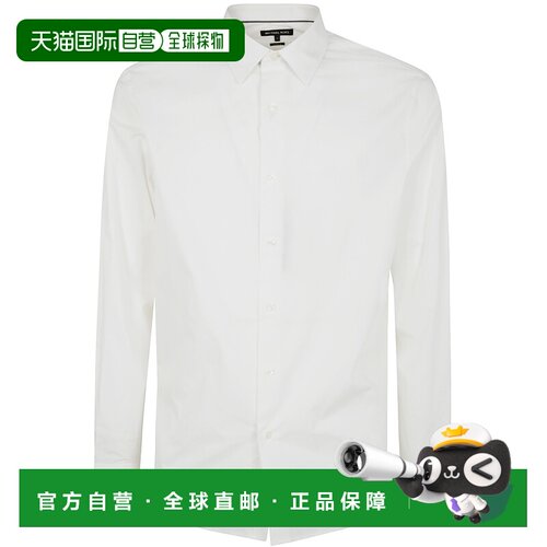MICHAEL KORS 男士衬衫 CB9409T4CZ100 SS2026白色长袖