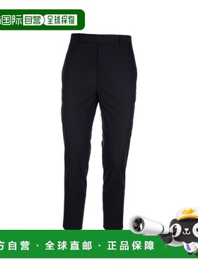 PRADA 男士休闲裤 UP031316A6F0002 SS2025 黑色 PANTALONI直筒裤