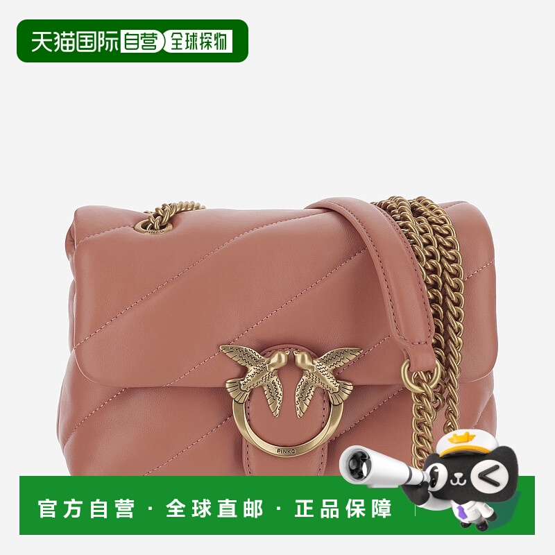 1h可退 PINKO 女士斜挎包 100039A0F2L21Q AW2025 棕色 Pinko Pin