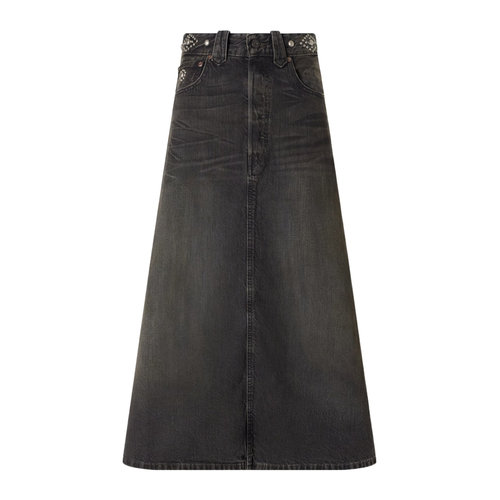 香港直邮RRL BY RALPH LAUREN 女士半身裙 282P07653BLACK