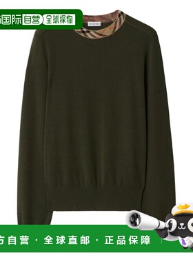 BURBERRY 女士卫衣 8112170X AW2025 军绿色