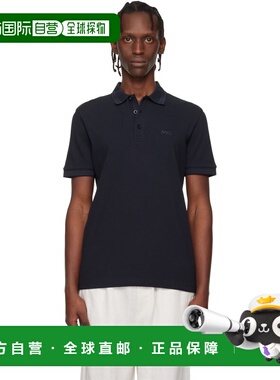 1h可退 潮奢 BOSS 波士 男士 黑色 Paddy Polo 衫 50469055