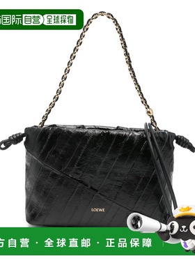 1h可退 潮奢 LOEWE 罗意威 女士 Bags 黑色手拿包 A411FCRXAO