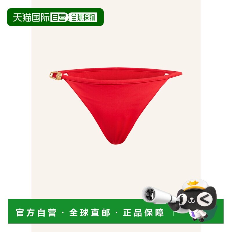1h可退 VERSACE 女士泳装 100166675918000 CO 红色 Triangle bik
