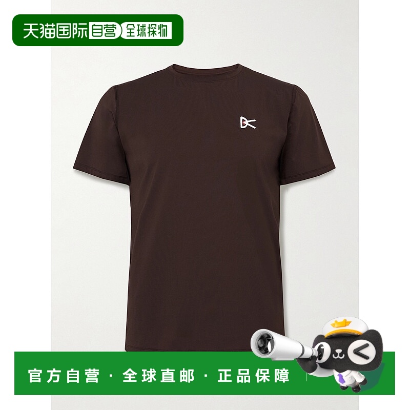 1h可退 潮奢 District Vision 男士 Deva-Tech 徽标印花弹性针织T