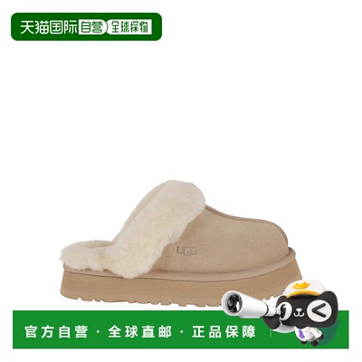 UGG 女士凉鞋 1122550SAND SS2026 浅棕色 Sand suede Disquette