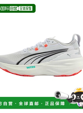 彪马PUMA ForeverRUN  Nitro 时尚百搭舒适低帮跑步鞋女款白蓝色