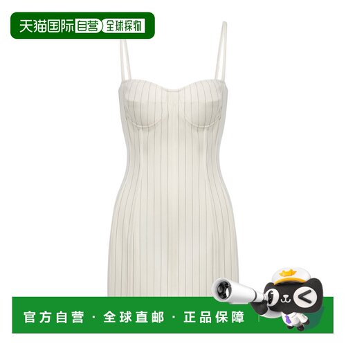 DONDUP 女士连衣裙 DA571ES0080D001 SS2026 白色【付后1h可退】