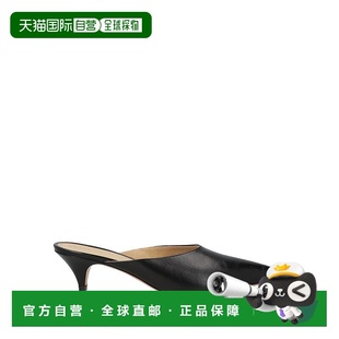 女士 Mules 木屐 1h可退 舒适时尚 KHAITE black黑色 潮奢