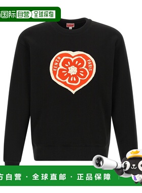 KENZO 男士卫衣 FG55SW2044MJ99J SS2026 黑色 长袖卫衣