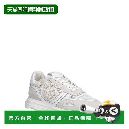 PINKO 女士休闲鞋 SS0175P084Z1B SS2026 白色 Zoe 18B - Sneaker