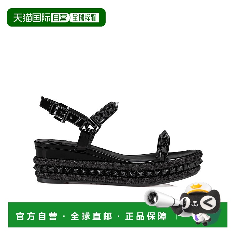 1h可退 CHRISTIAN LOUBOUTIN 女士凉鞋 3220617B439 CO 黑色