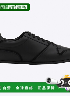 1h可退 MOSCHINO 男士运动鞋 MB15021G0NGAA00A AW2025 黑色男鞋