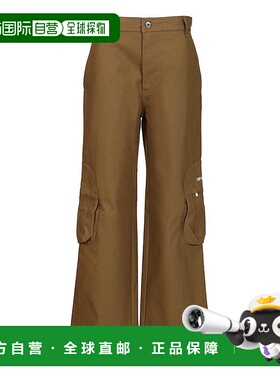 1h可退 潮奢 off-white 男士 標誌刺繡工裝褲 OMCF04DF25FAB001