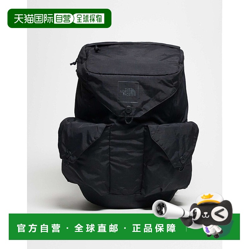 1h可退 潮奢 The North Face 北面 男士 Glen Canyon 帆布背包(黑