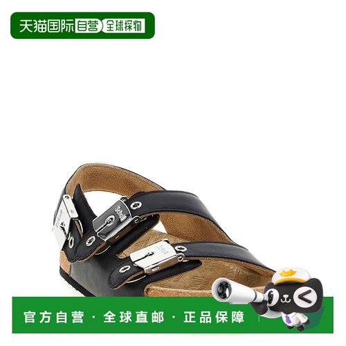 1h可退 BALENCIAGA 女士凉鞋 827432WB2U11180 CO 黑色