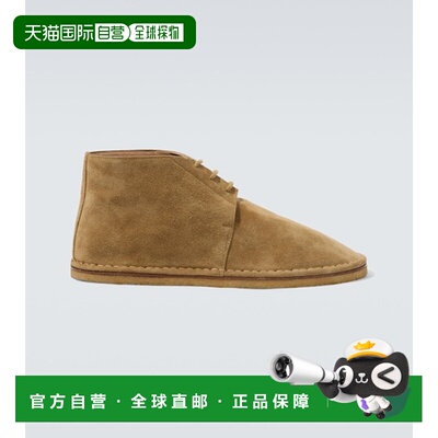 潮奢 The Row 男士 Nicola 绒面革沙漠靴